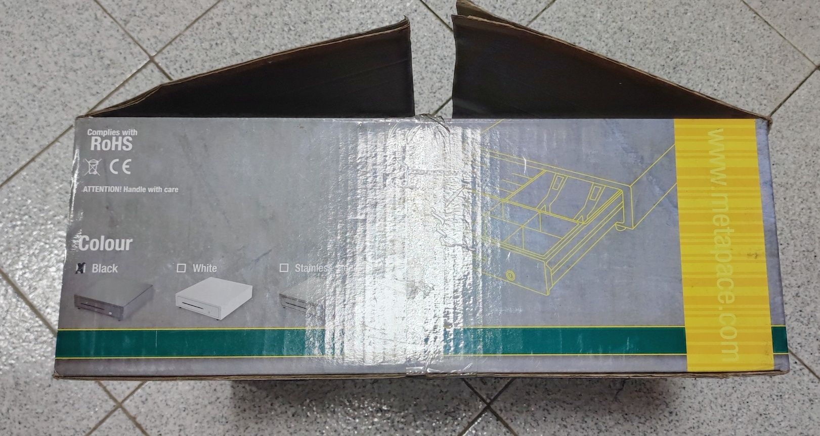 Caixa registadora e impressora térmica
