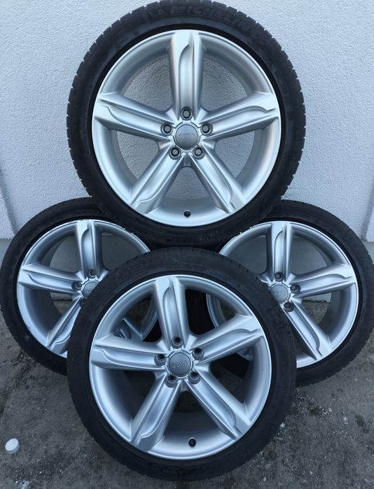 Felgi z oponami zimowymi Audi A4 A5 A6 A8 9x18 ET52 5x112