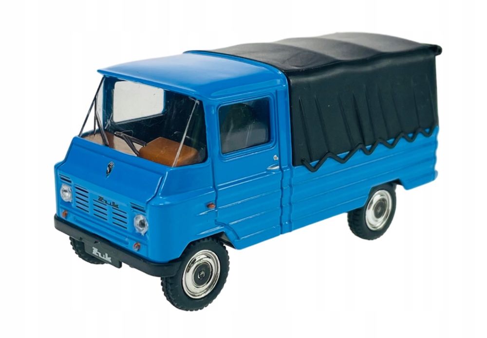 Samochód żuk kolekcja PRL Daffi kolor niebieski