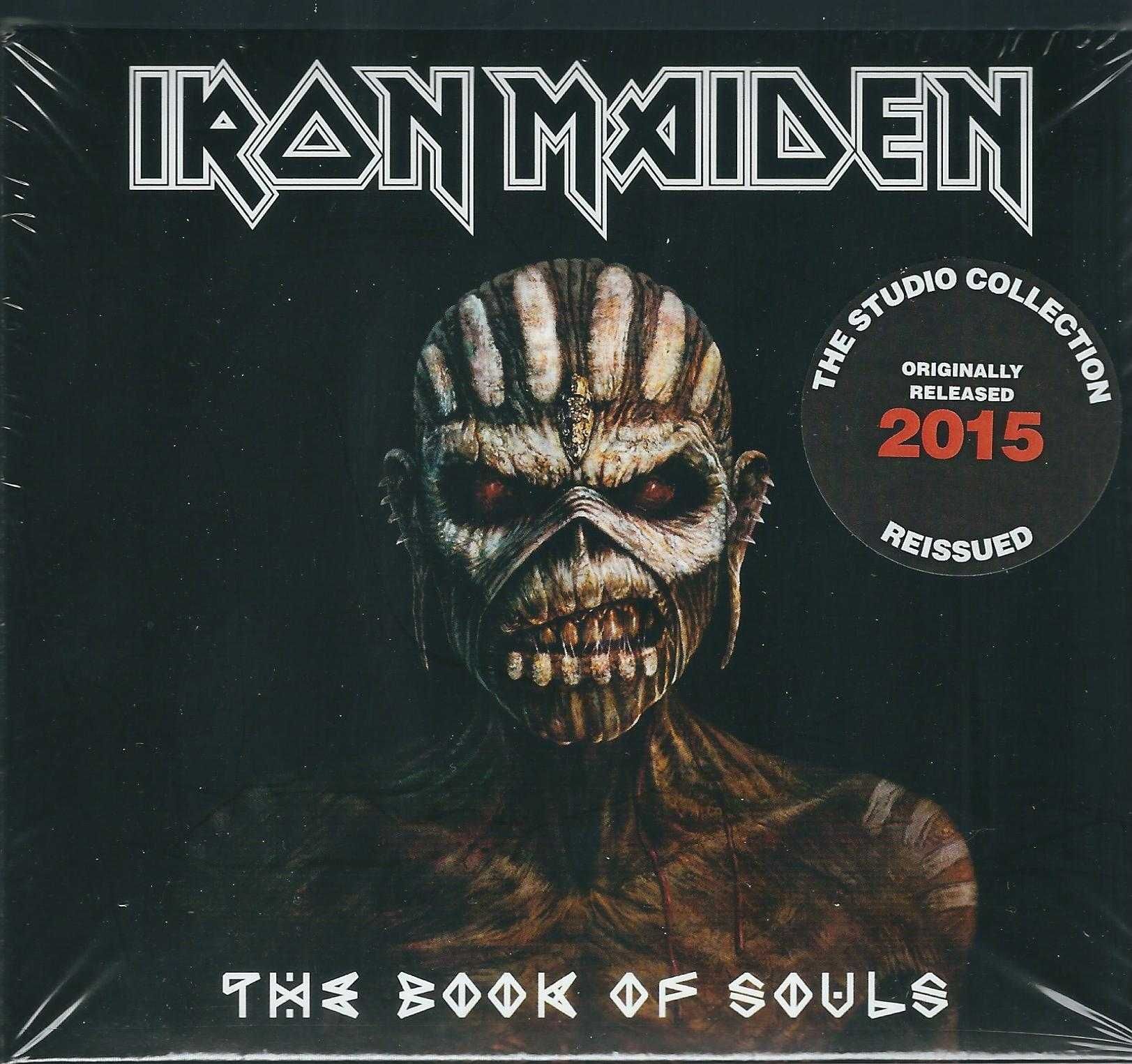 2 CD Iron Maiden - The Book Of Souls (2019) Digipak folia