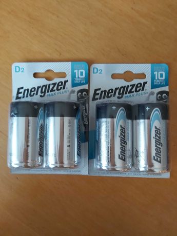 Nowe baterie energizer max plus D2