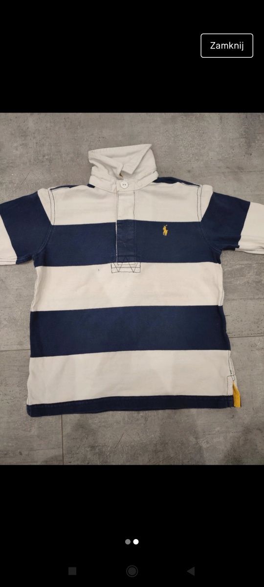 Ralph Lauren bluzka polo rozm. 98-104 cm.