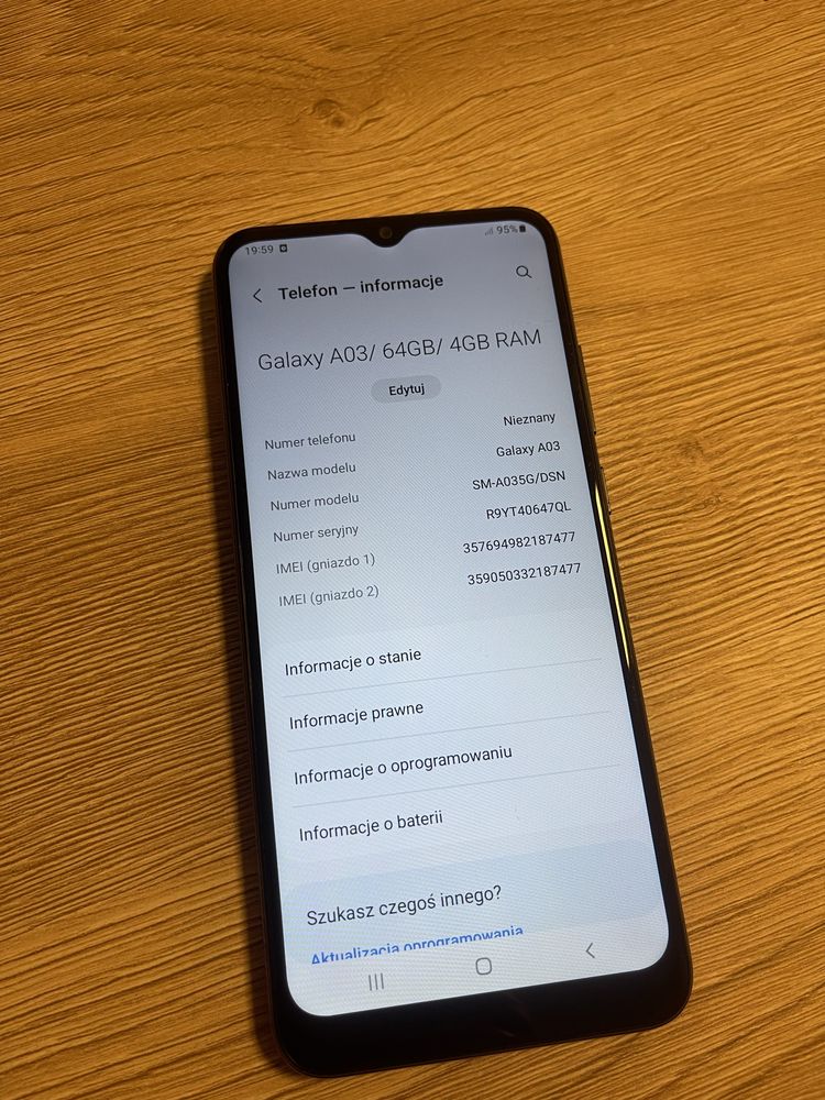 Samsung Galaxy A03/ 64GB/ 4GB RAM