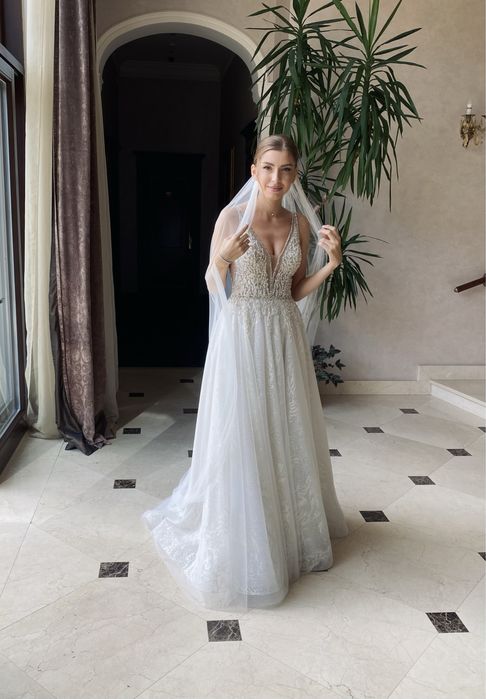 Садебное платье Swarovski
