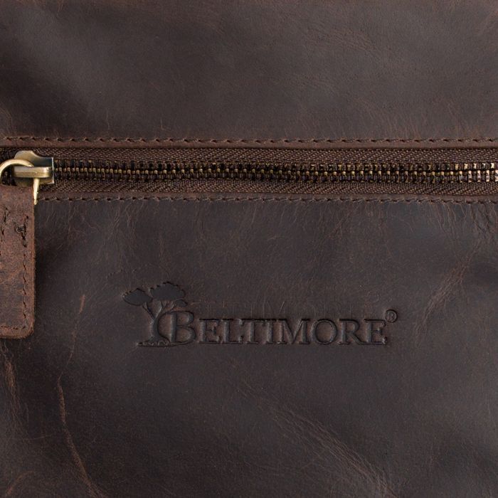 Plecak skórzany saszetka przez ramię crossbody modna 2-komorowa