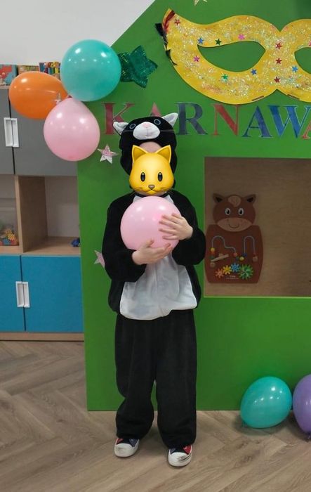 Strój kota rozmiar 128 przebranie