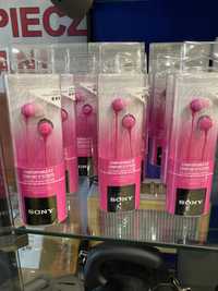 Nowe słuchawki Sony MDR-EX15L kolor: pink.