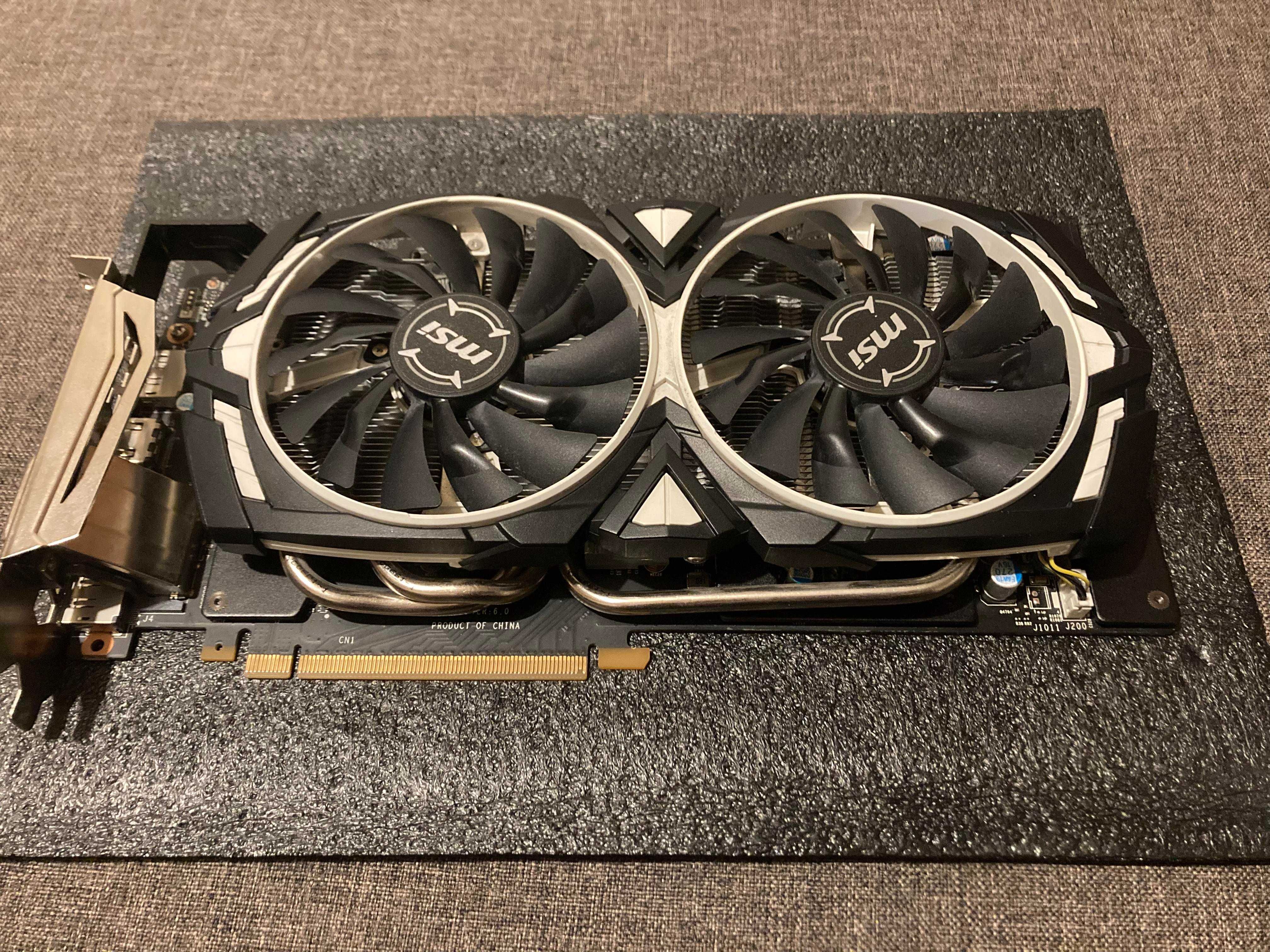 Відеокарта MSI GTX 1070  Armor 8G OC