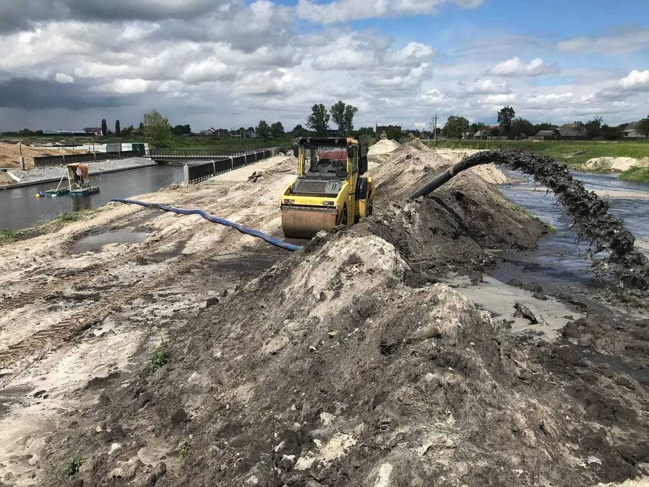 Земснаряд, мини земснаряд, электрический земснаряд, гидронамыв песка