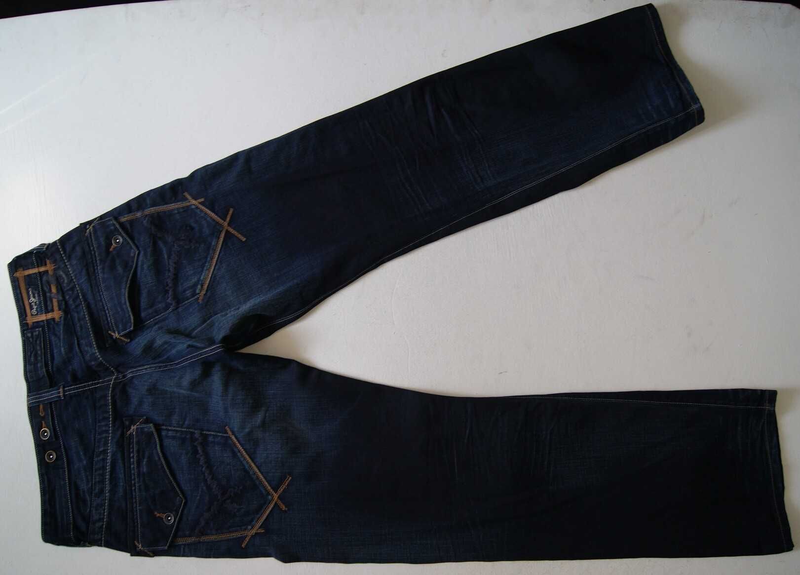 PEPE JEANS W36 L34 PAS 96 bleached worker jeansy męskie