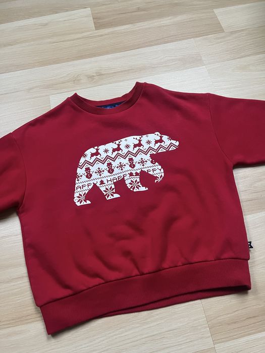 Bluza świąteczna/zimowa Okaidi 128