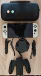 Nintendo Switch OLED Branca + Garantia + Extras *** Desbloqueada ***