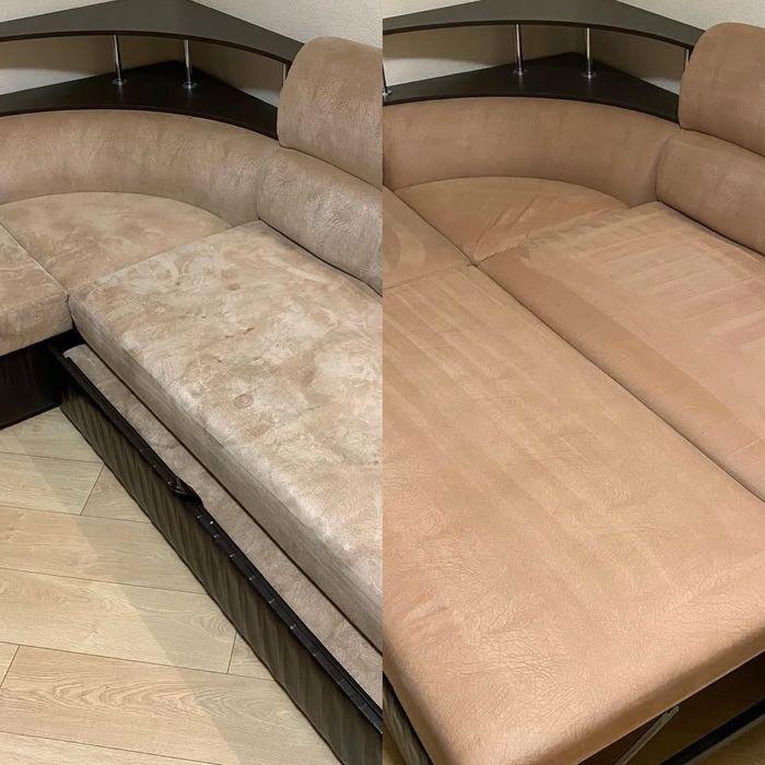 Професійна хімчистка мʼяких меблів Вараш. Диванів/стільців/матраців