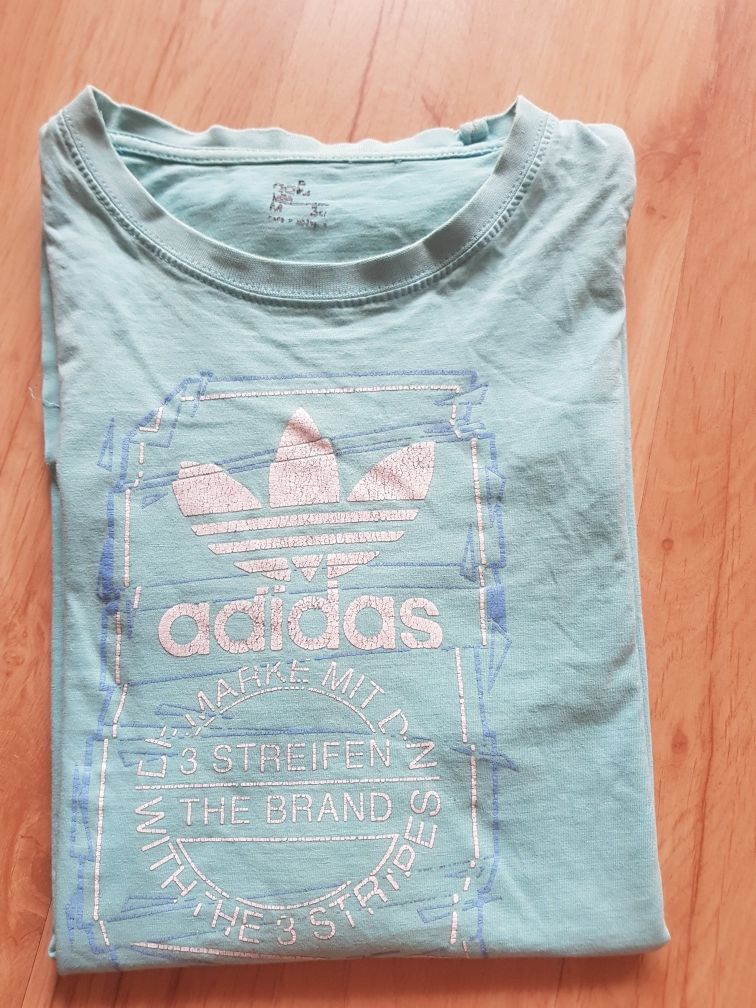 Koszulka, t-shirt meski marki Adidas rozmiar M