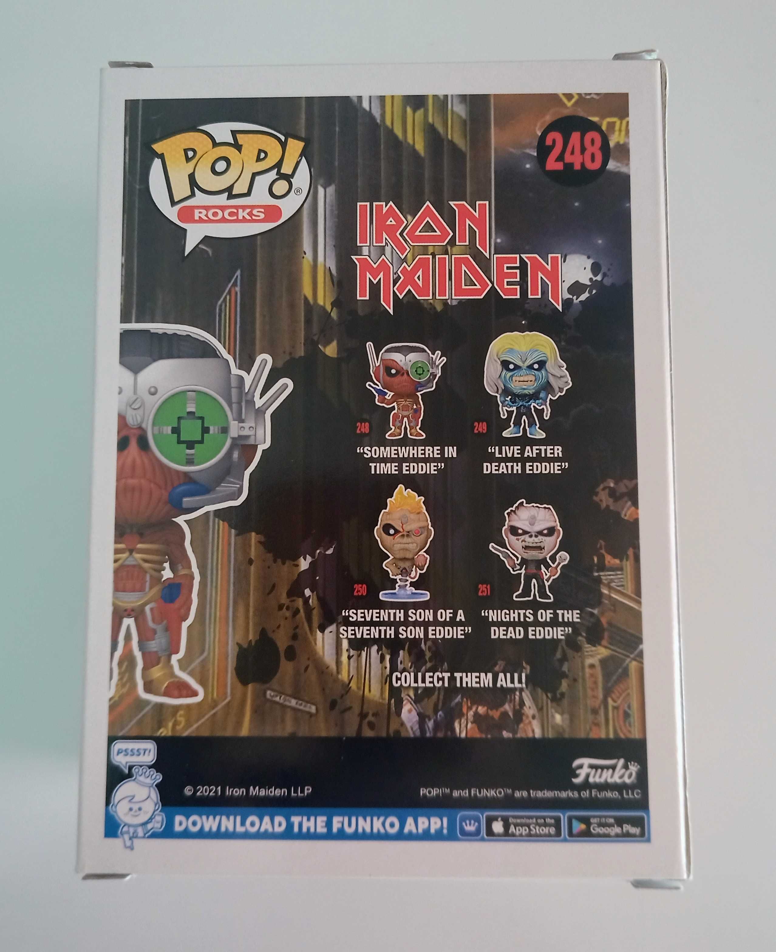 Funko POP! Rocks: Iron Maiden - Eddie Somewhere in Time 248