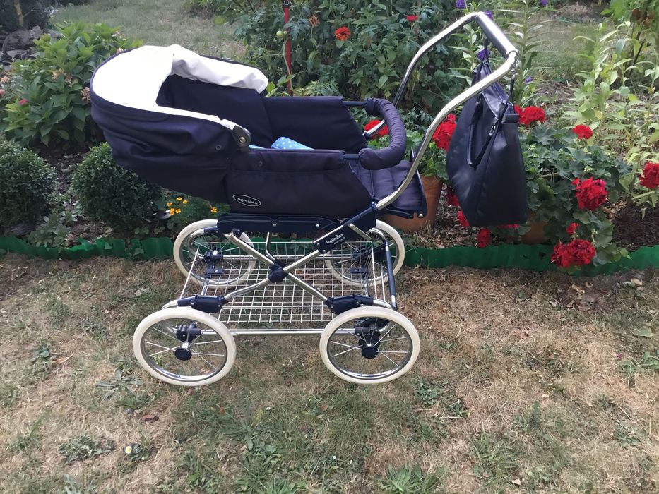 Inglesina Vittoria Comfort wózek 2W1  głęboki + spacerówka retro