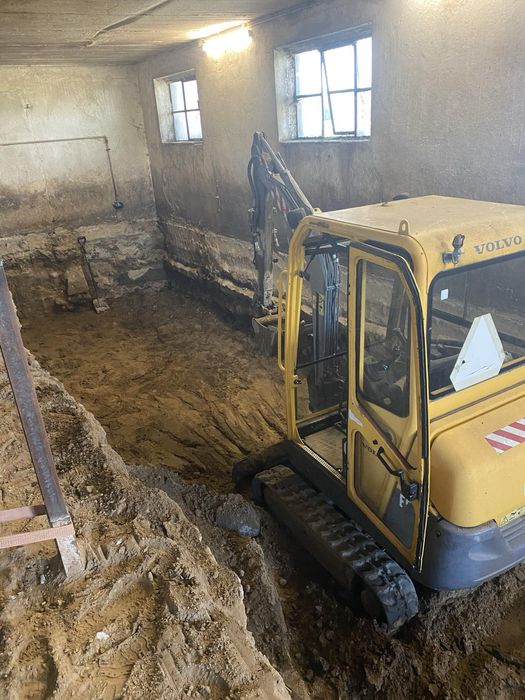 Usługi koparką, minikoparką, ładowarką, wywrotkami, wyburzenia, wykopy