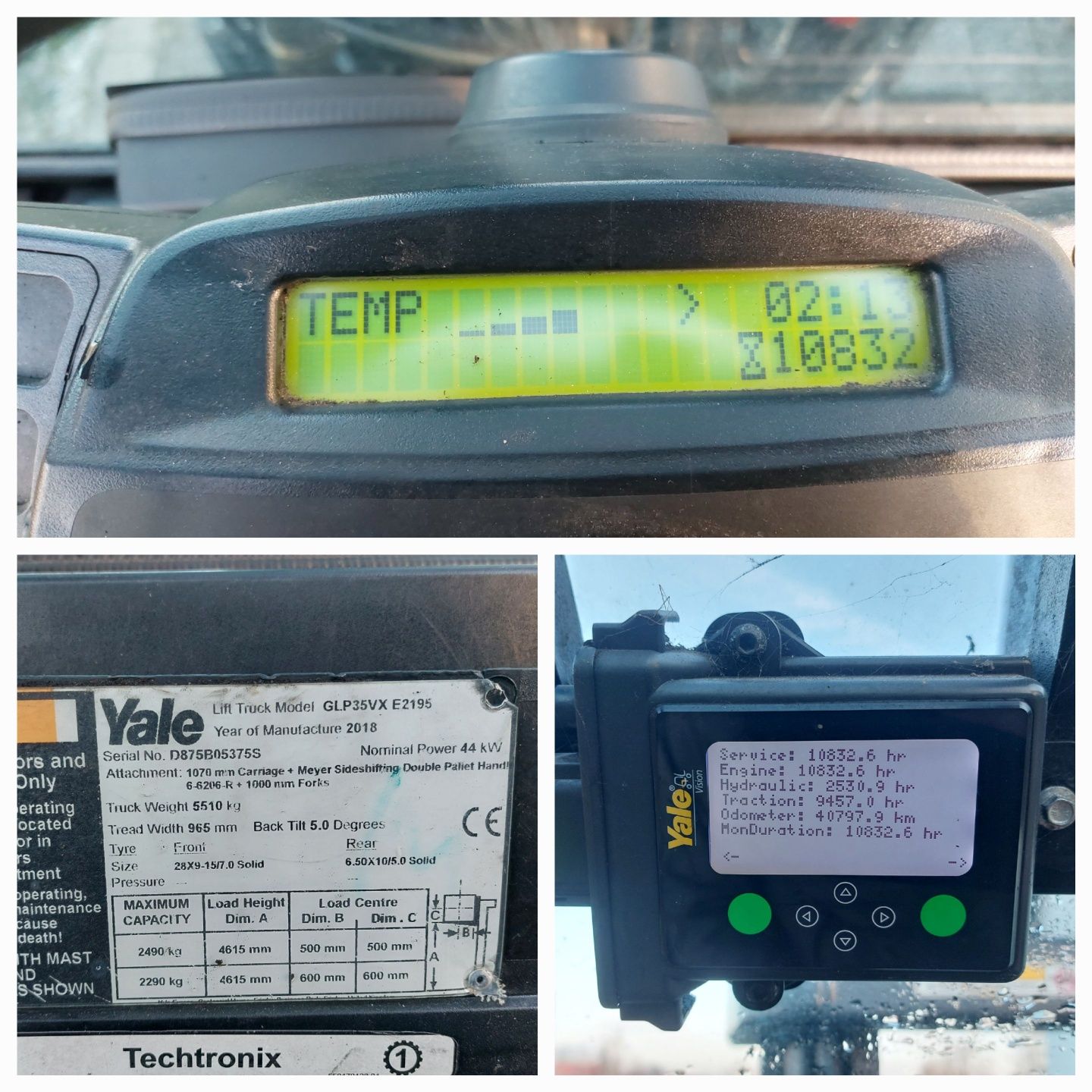 Wózek widłowy Yale GLP 35 VX