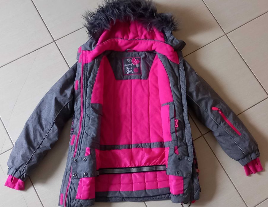 Komplet narciarski dziewczęcy