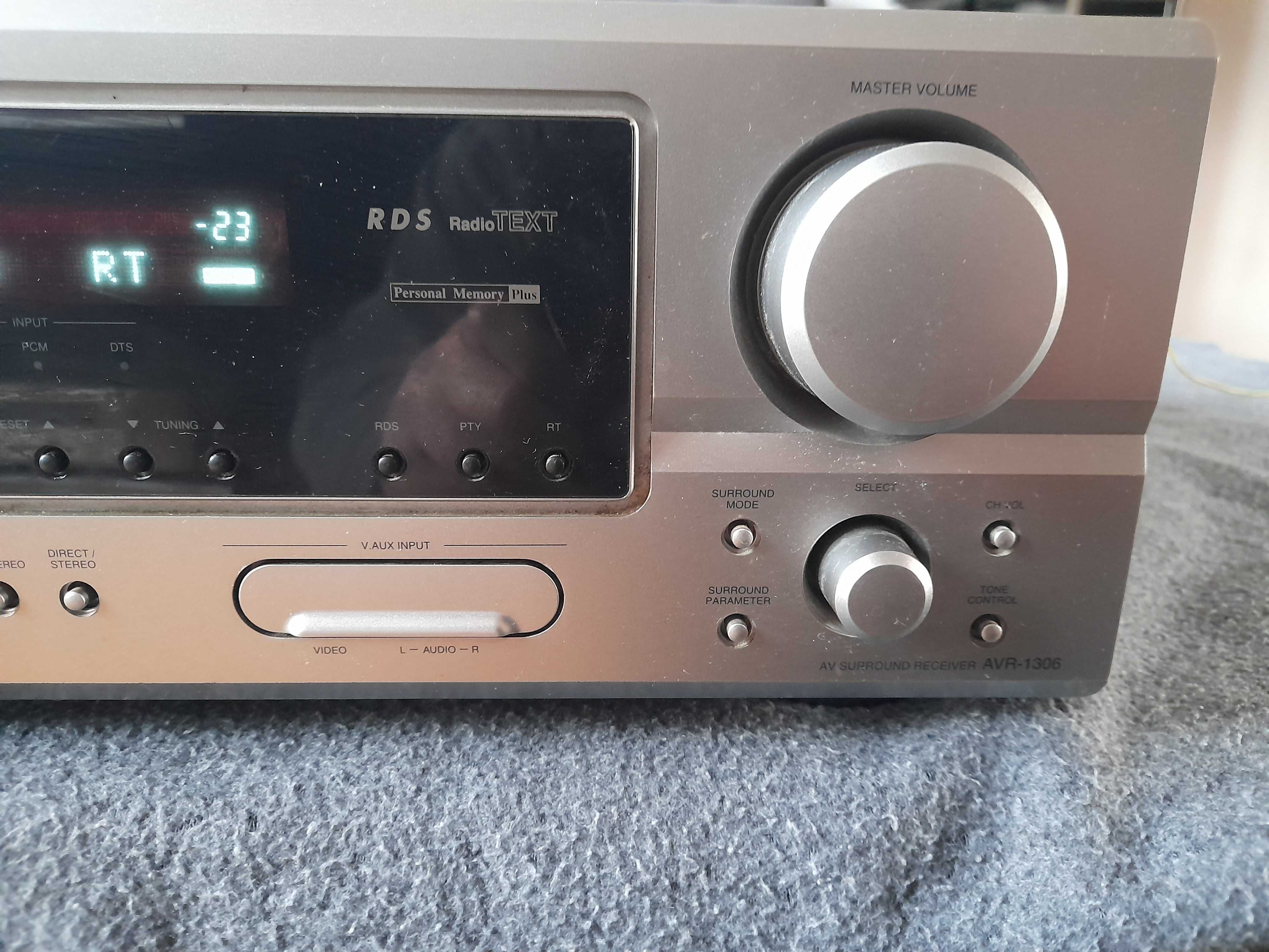 Amplituner Denon AVR 1306+pilot