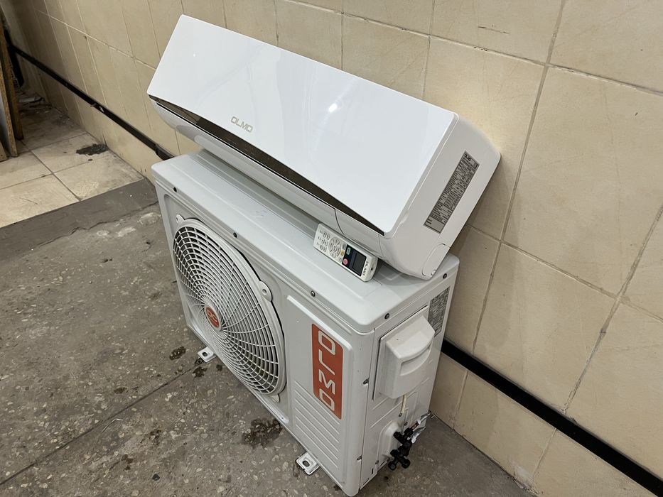 Б/У инверторный кондиционер Olmo 9 (до 25 м2) обогрев -20 С