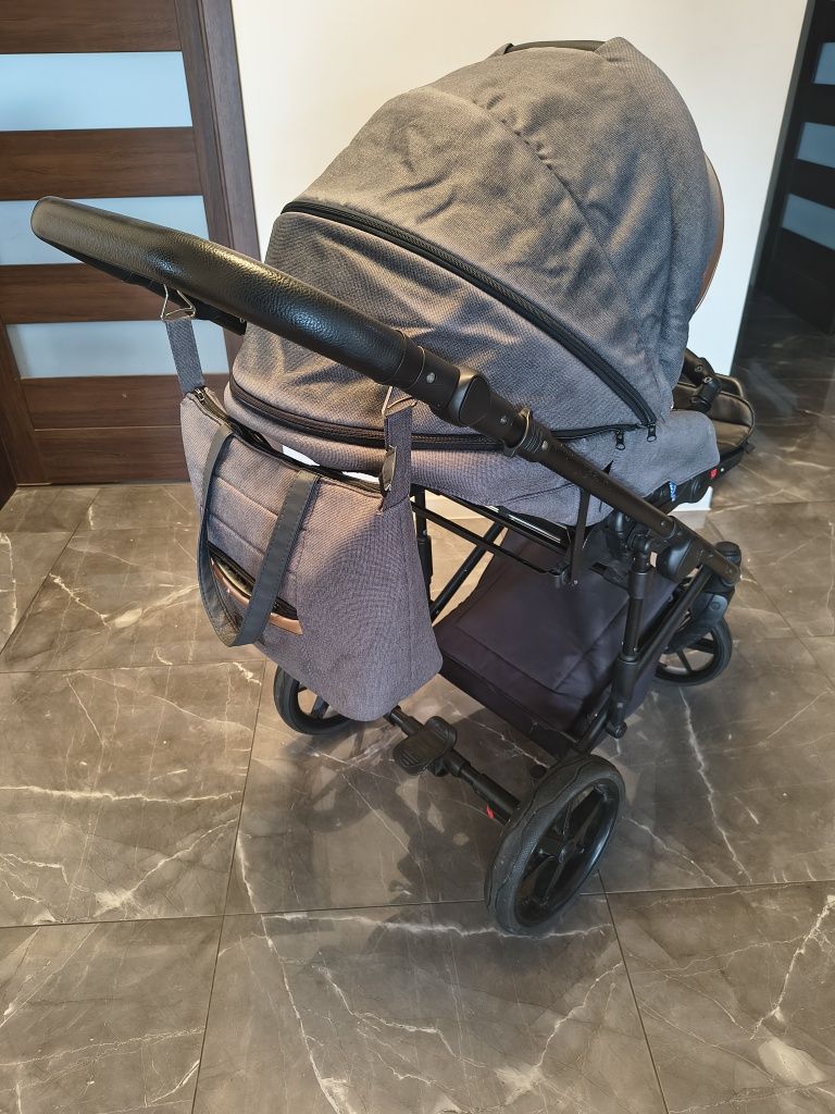 Wózek dziecięcy 2w1 Adamex Rimini+adaptery
