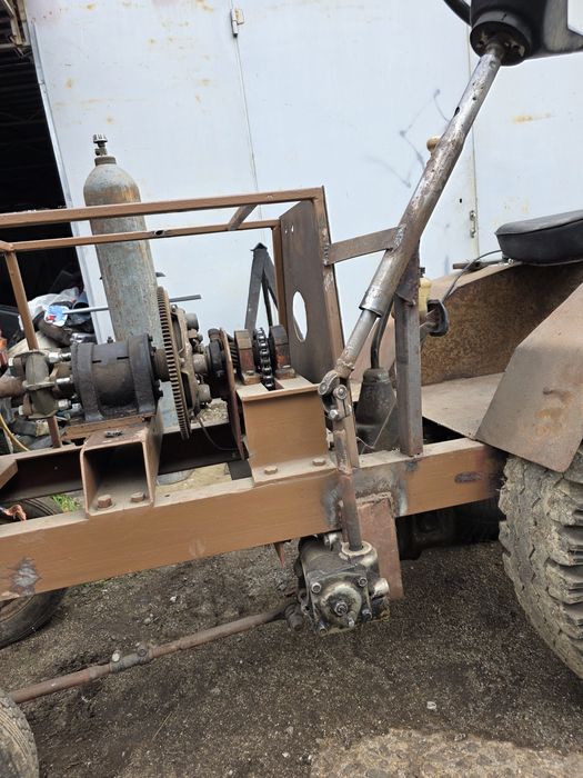 Минитрактор мототрактор саморобний трактор мотоблок