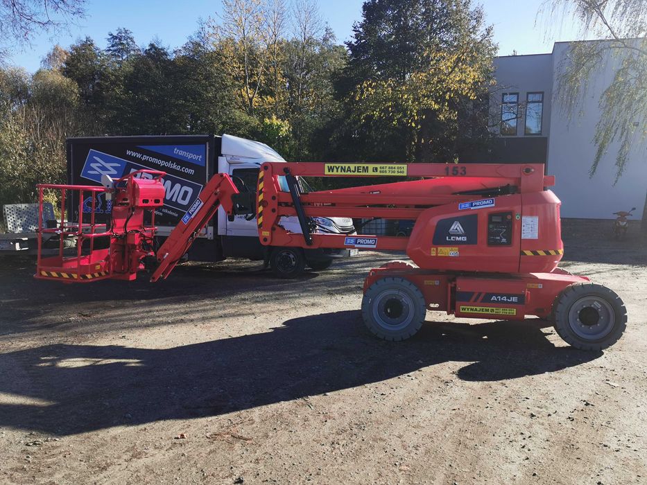 Wynajem podesty ruchome, zwyżki, podnośniki, ładowarki teleskopowe