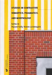 Studies in Contrastive Semantics, Pragmatics. - red. Paulina Biały, r