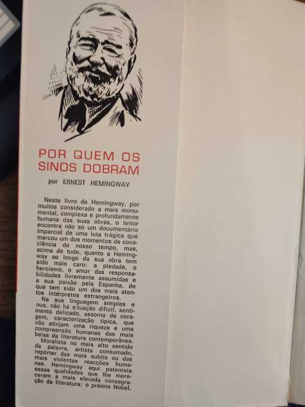 Por Quem os Sinos Dobram, Ernest Hemingway; 1999