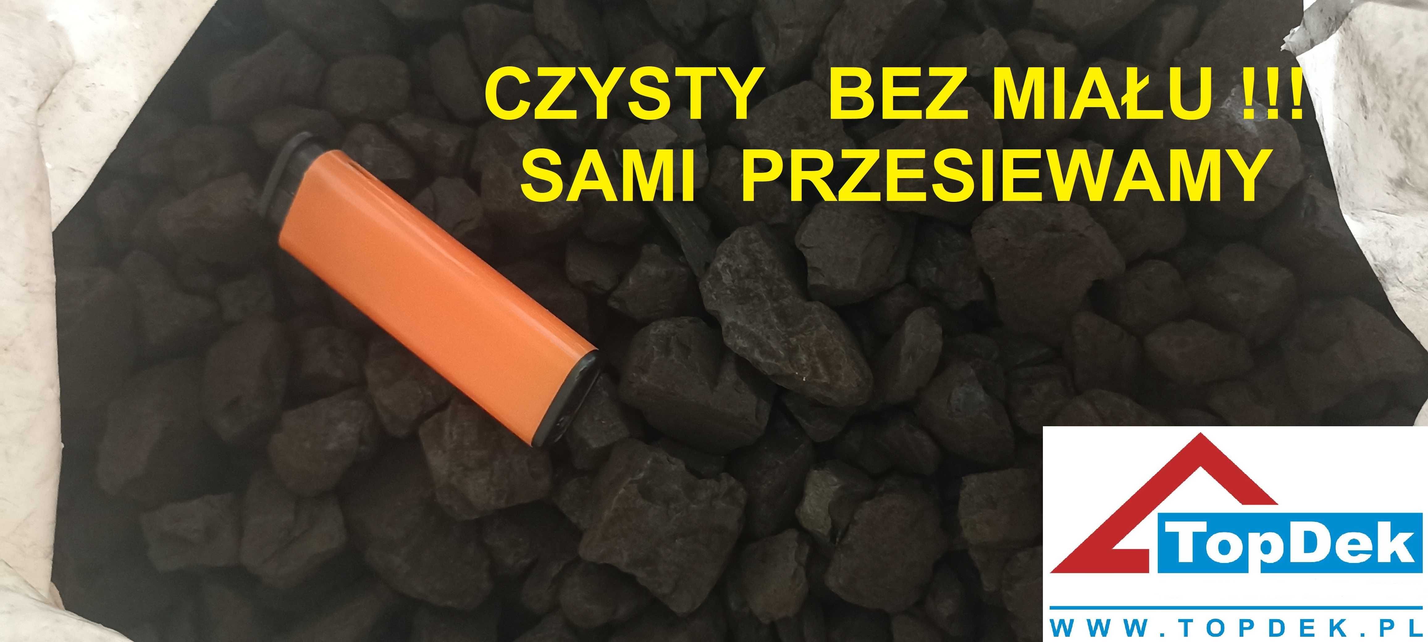 Węgiel "KAZACH" EKOGROSZEK workowany 1 TONA dostawa GRATIS CAŁA Polska