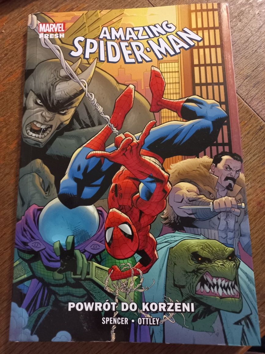 Komiks Spider Man Powrót do korzeni tom 1