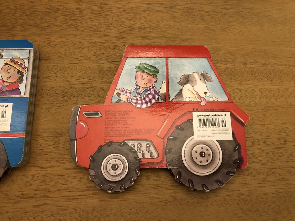 Colecção Rodinhas / O autocarro + O tractor