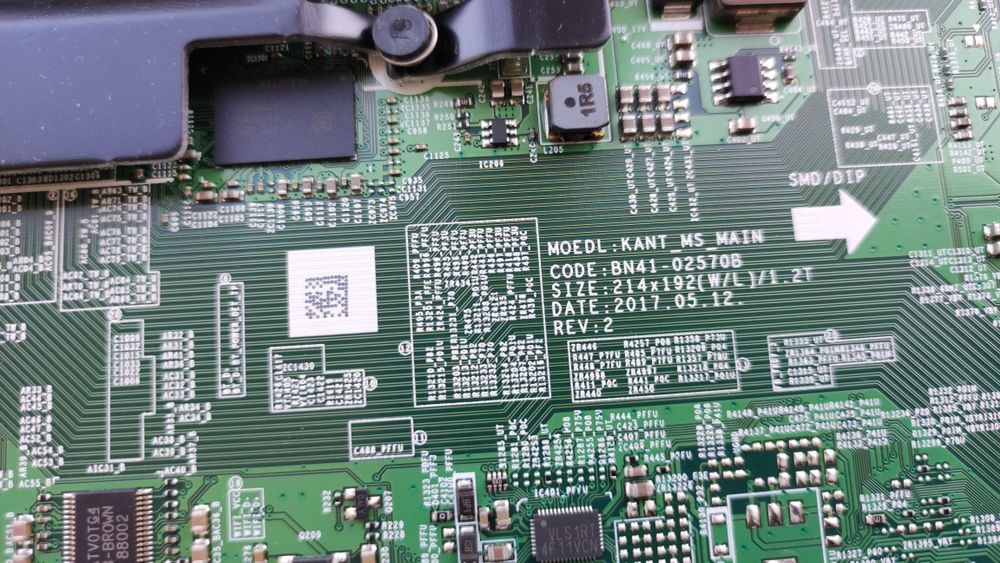 Плата main BN41-02570B ( BN94-12532C ) для тв Samsung UE55MU8000T