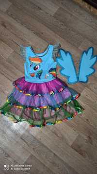 платье my little pony для девочки 3-4 года пони единорог