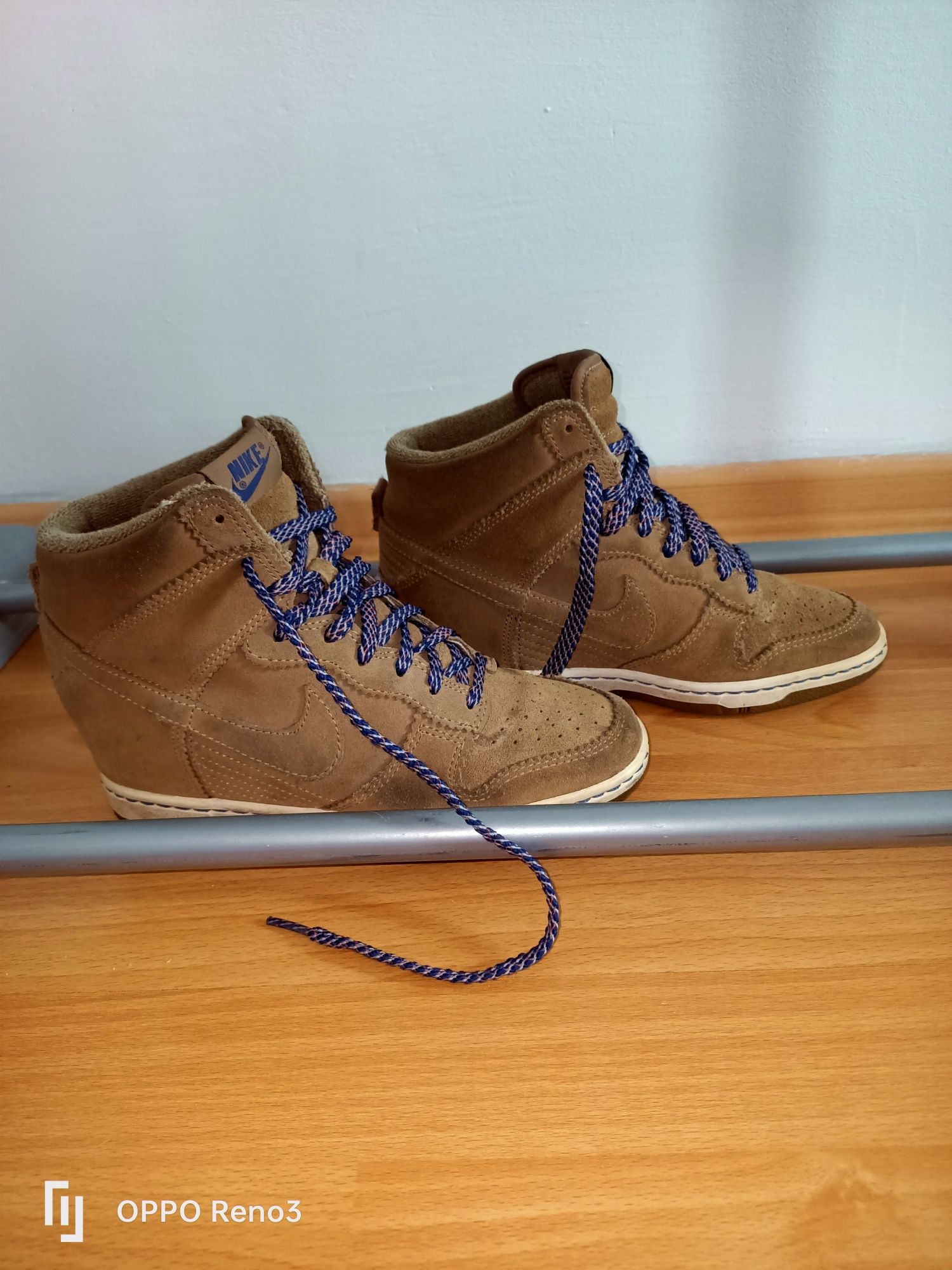 Buty Nike Sneakersy na koturnie r 38,5 Nike Dunk Sky High Premium