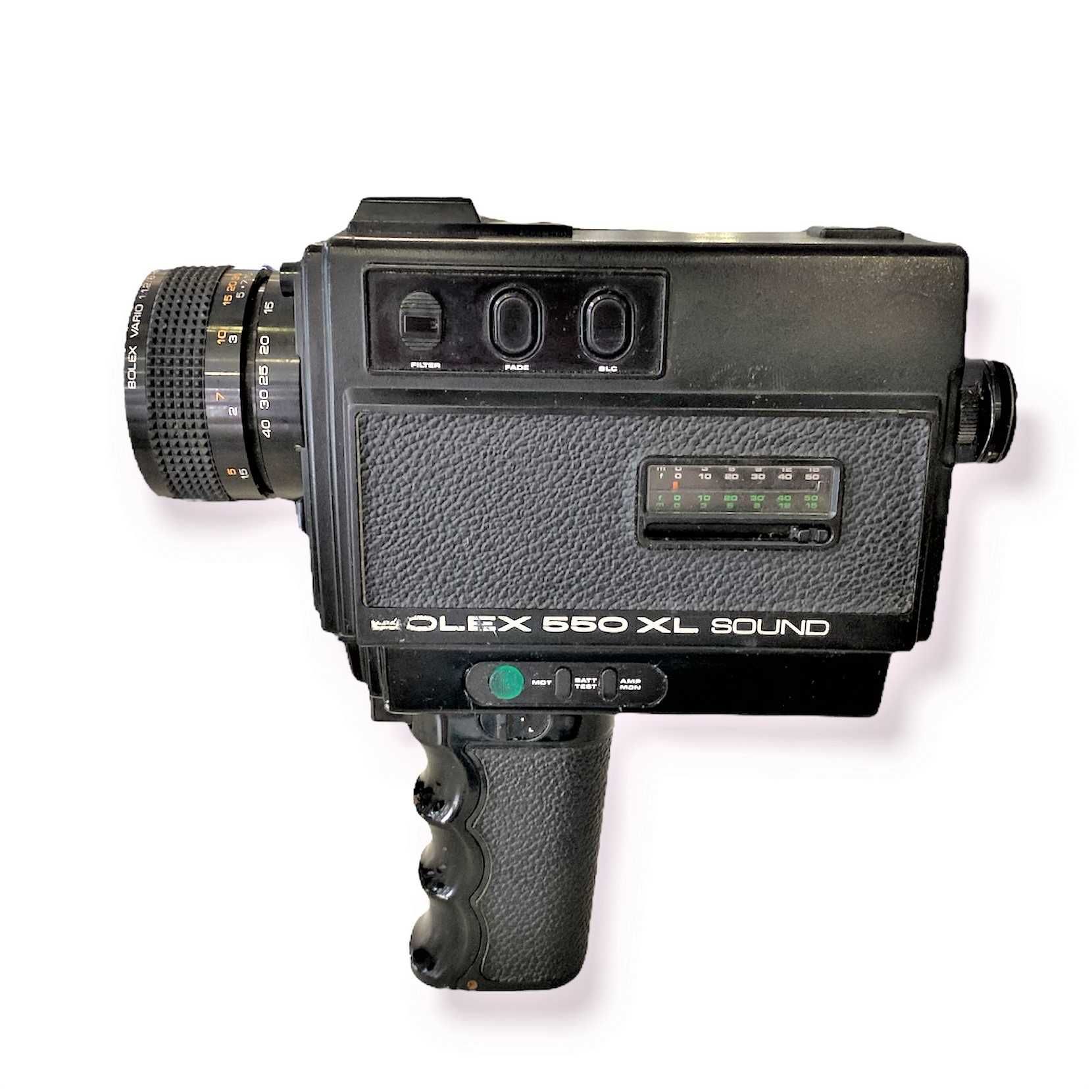 Maquina Filmar Bolex 550 XL Sound