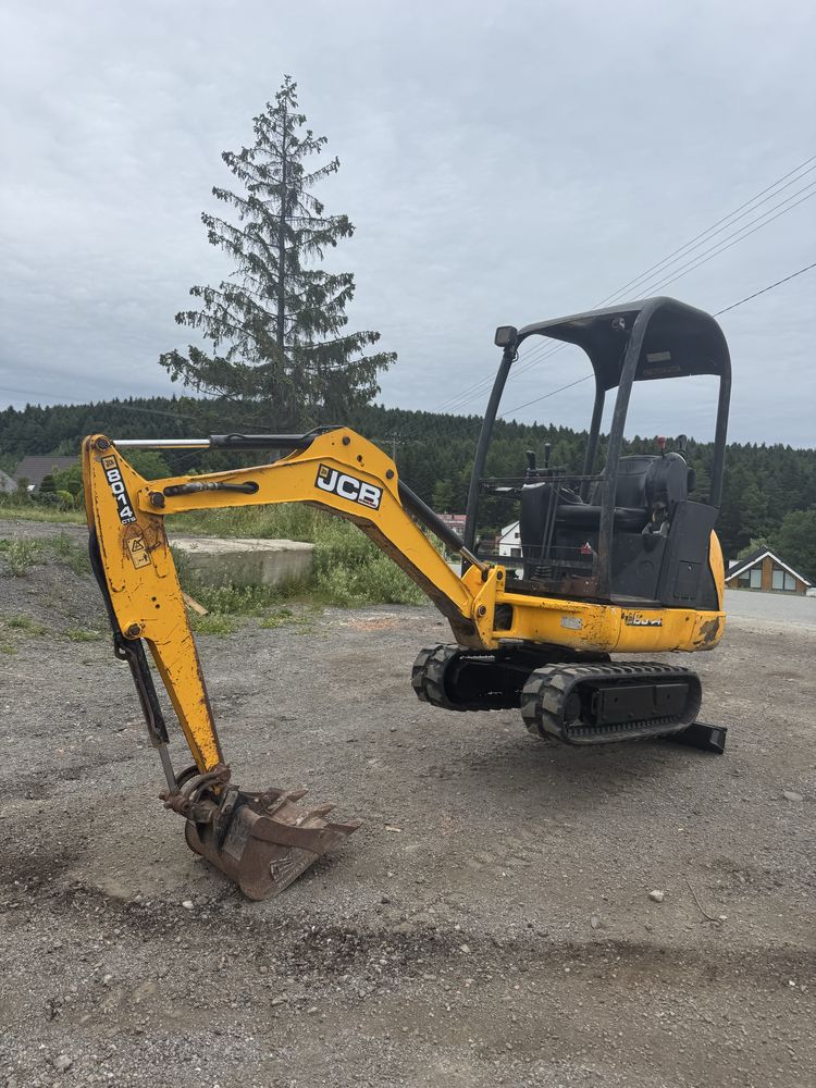 Mini koparka jcb 8014 kubota 2015 rok bobcat e25 case 1.5 tony zamiana