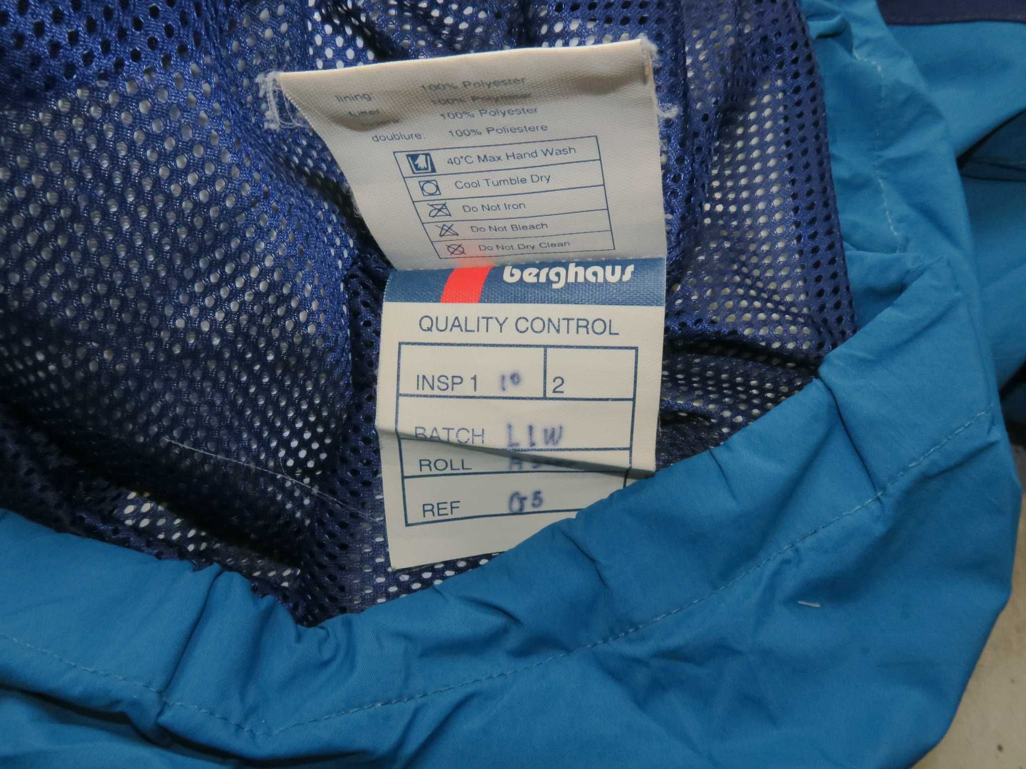 Berghaus kurtka wiatrówka z membraną XL