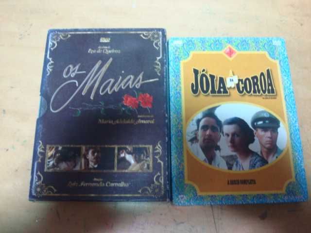 lote series a familia bellamy,poldark,crime disse ela,a joia da coroa