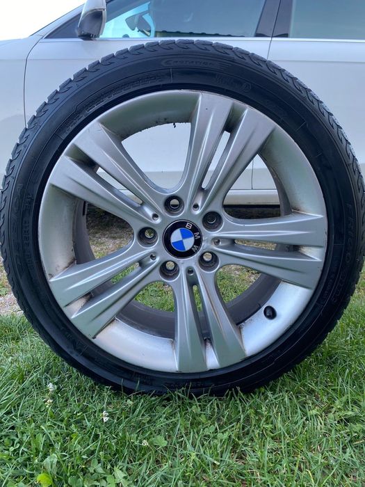 Oryginalnie felgi BMW z oponami bdb