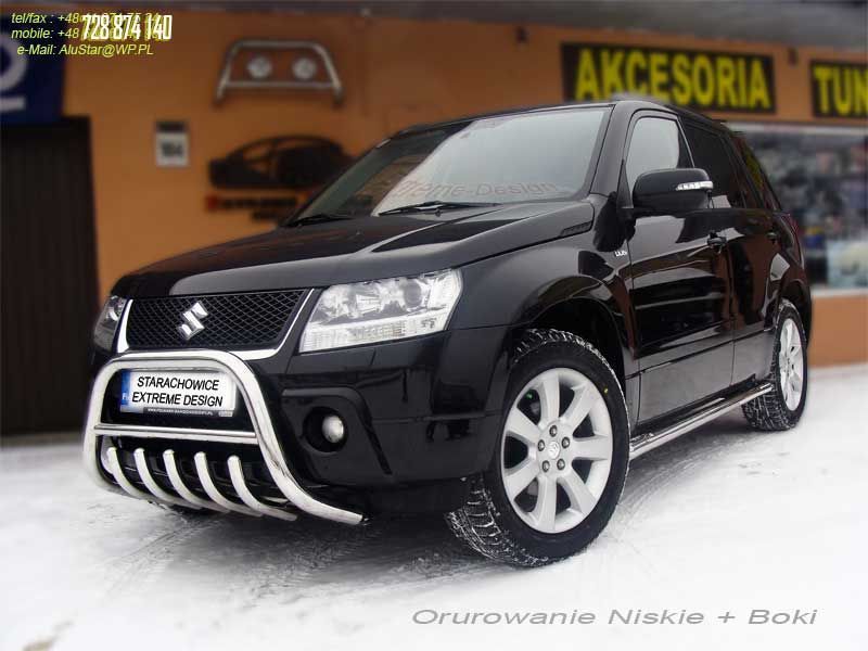 Suzuki Grand Vitara GV Orurowanie Podesty Tuning