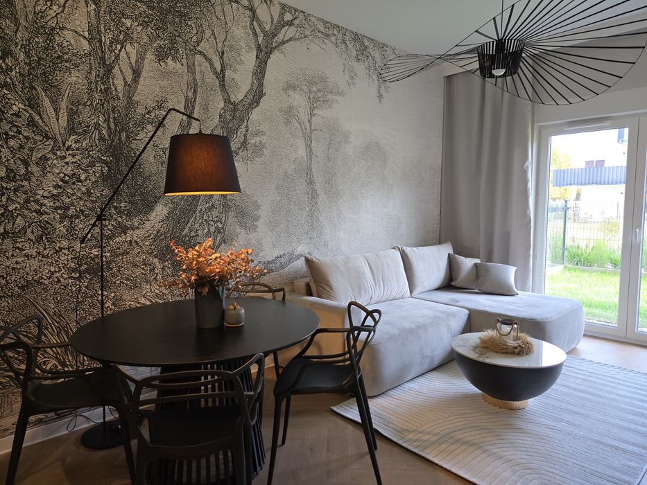 Luksusowe 3 pokojowe mieszkanie z ogródkiem