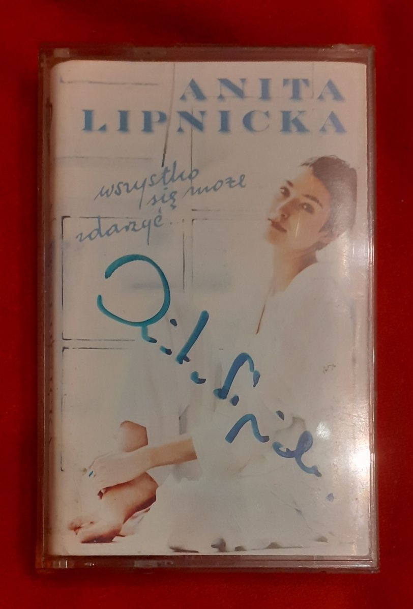 Anita Lipnicka oryginalna kaseta magnetofonowa z autografem