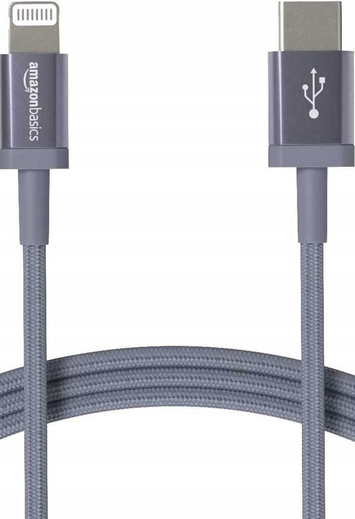 Kabel USB C - Apple Lightning AmazonBasics 1,8 m 18W