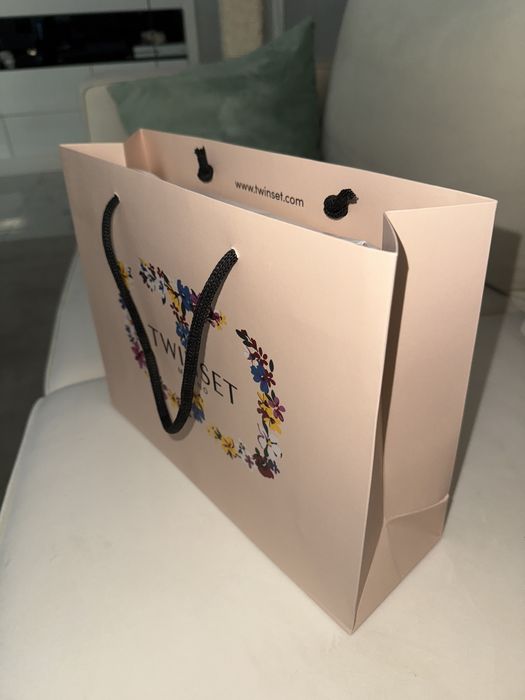 Torba papoerowa Twinset Milano + logowany papier
