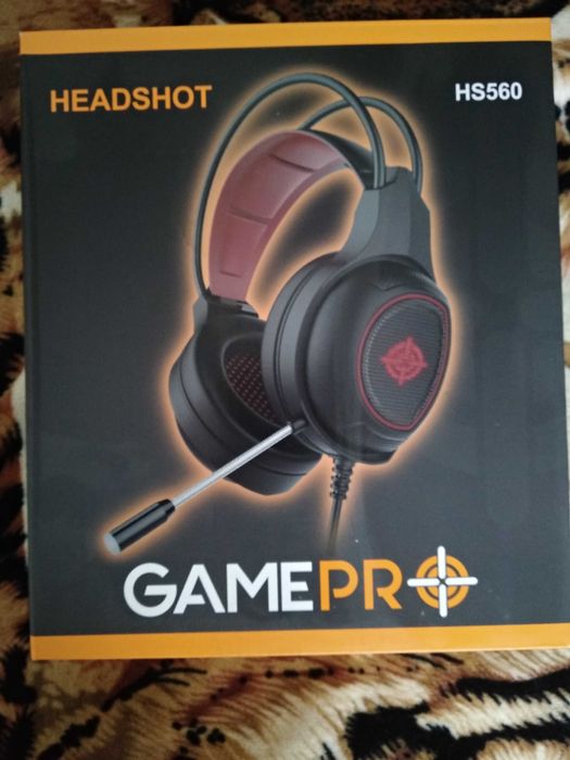 Гарнитура игровая GamePro Headshot HS560 наушники