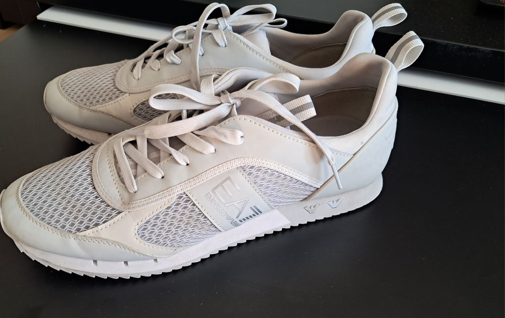 Buty Białe męskie EA7  sneakersy Emporio Armani 45 1/3