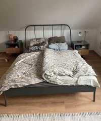 Łóżko 140x200 z Ikea Kopardal, stelaż, materac GRATIS, dostawa