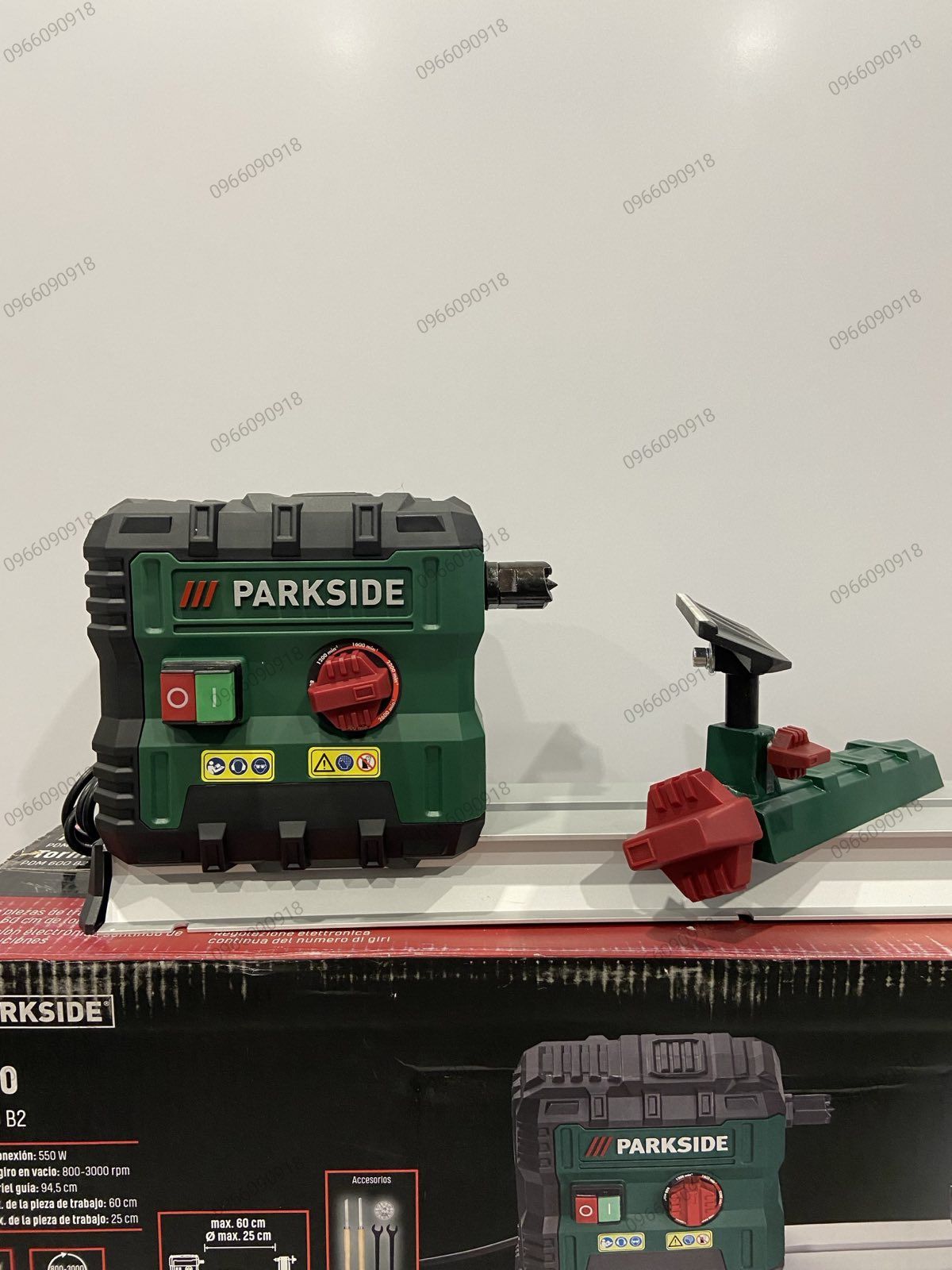 Токарный станок по дереву, токарний верстат, Parkside PDM 600 B2